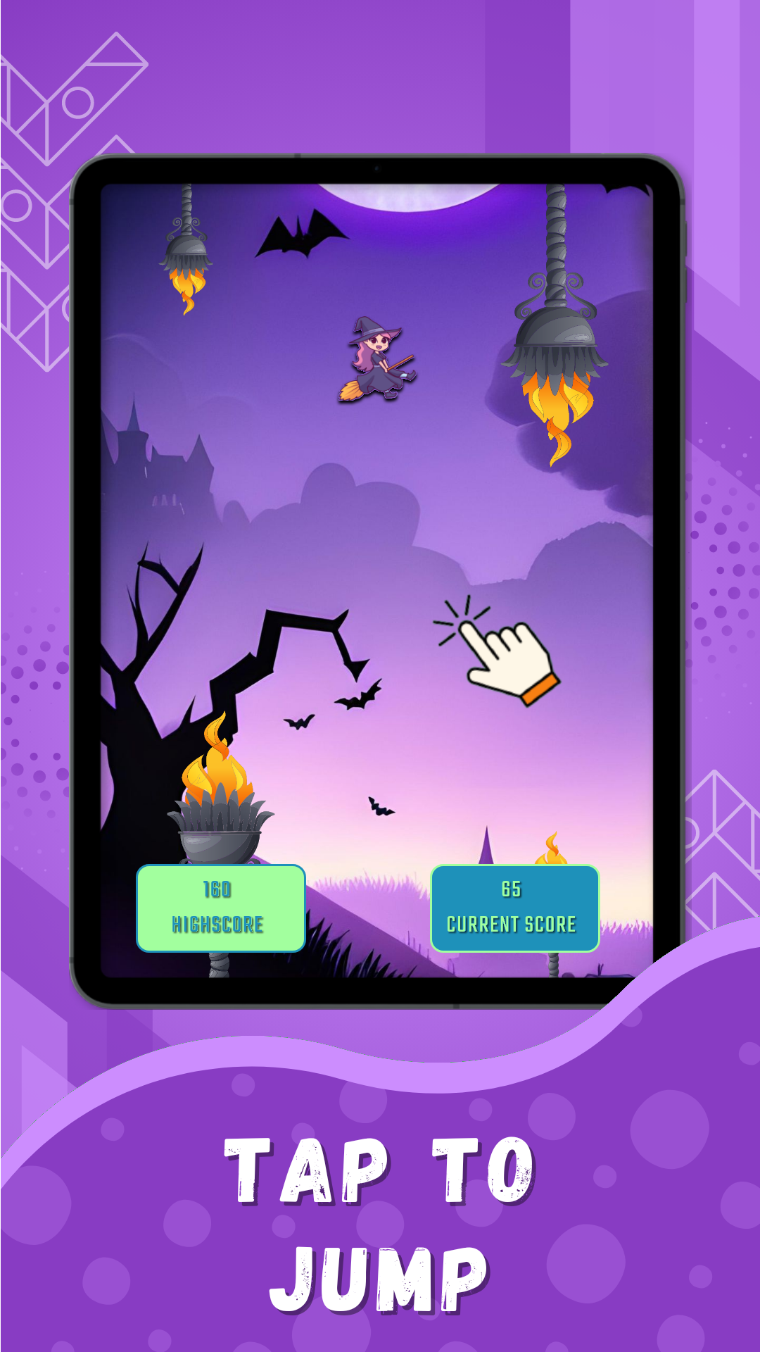 Bingo Spooky Flappy Game Screenshot