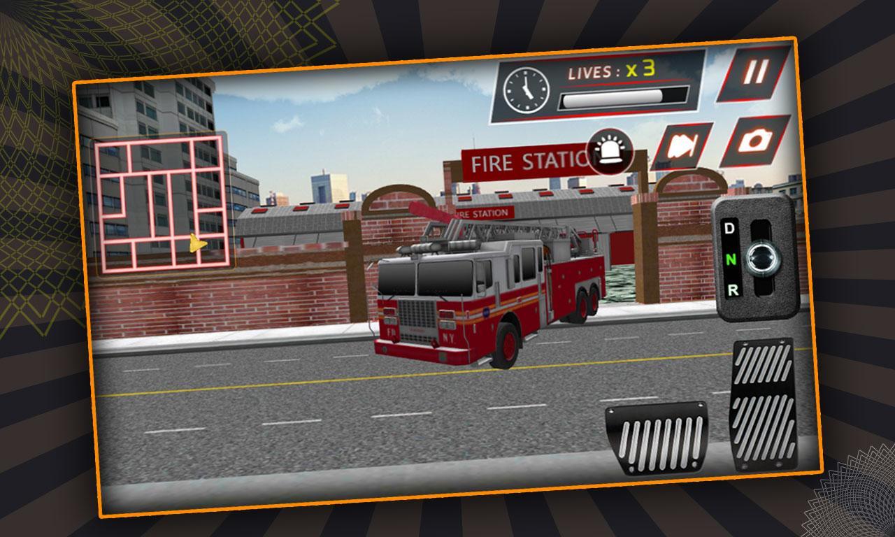 Chinatown Firetruck Simulator 遊戲截圖