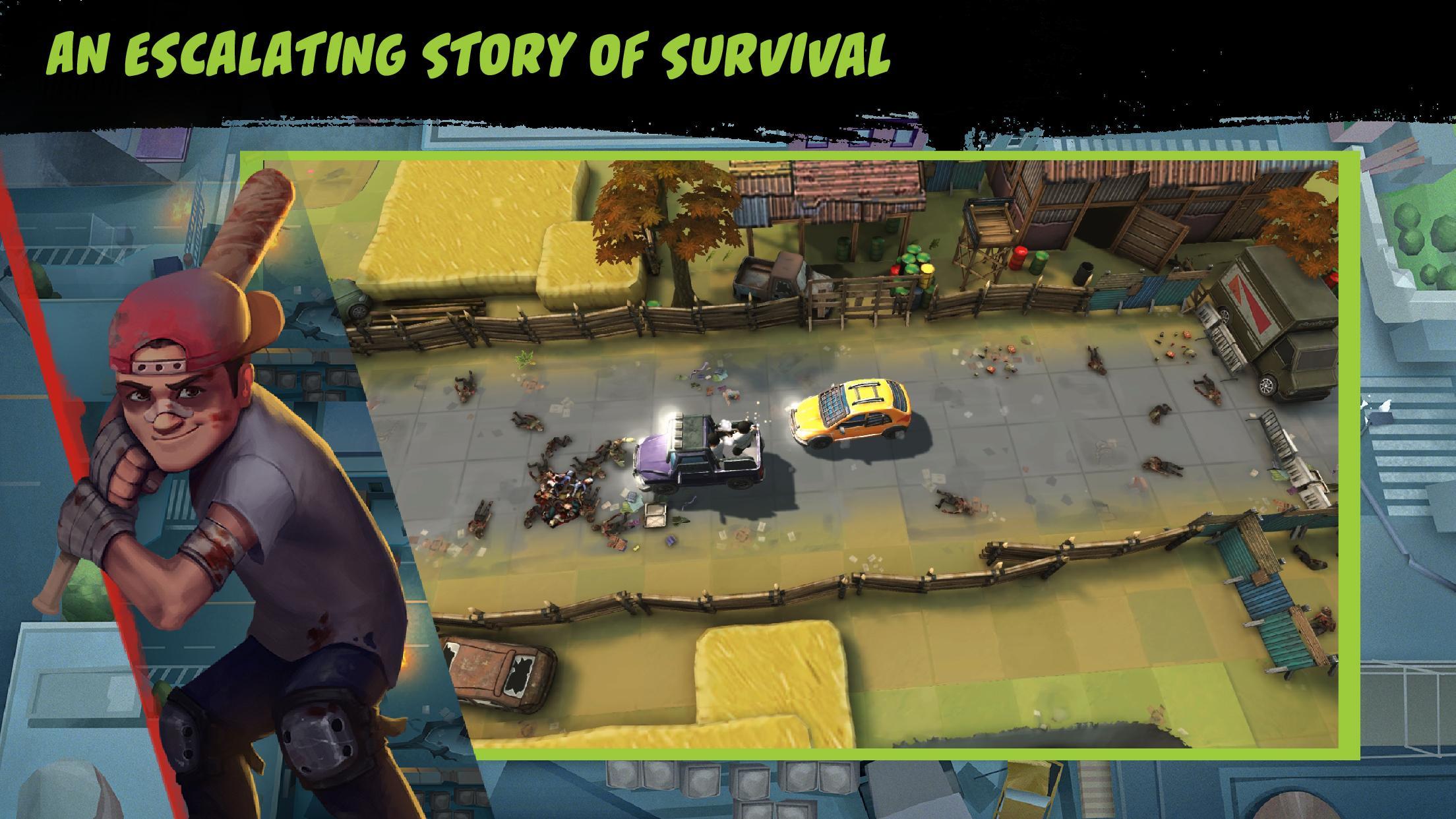 Screenshot 1 of Konvoi Mematikan: Pertahanan Zombie 