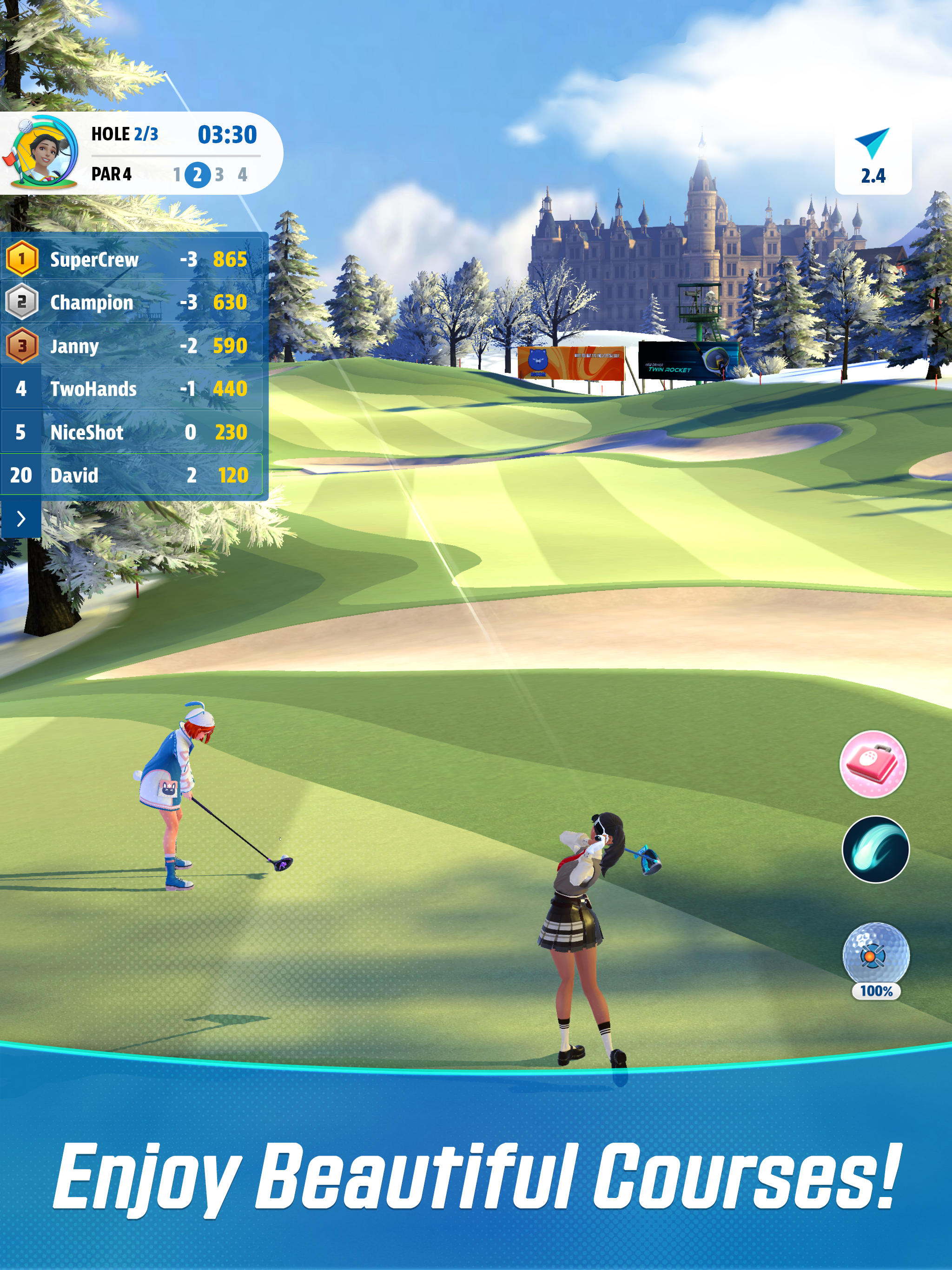 Golf Super Crew - Golf Game Game Screenshot