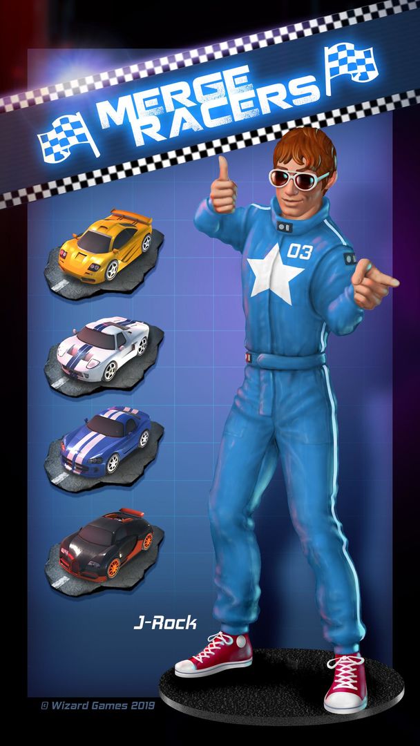 Merge Racers: Idle Car Empire + Racing Game screenshot game