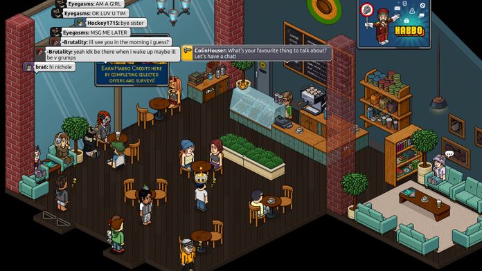 Screenshot of Habbo - Virtual World