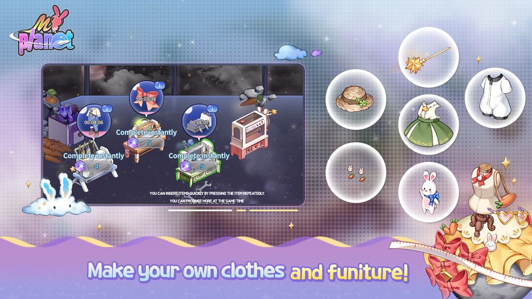 Screenshot of MyPlanet: Decor & Fashion Game