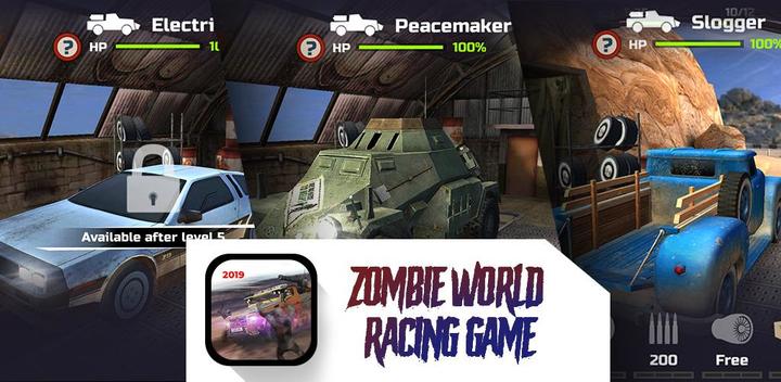 Banner of Zombie World - Racing Game 1.0.0