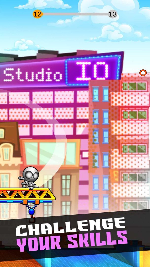 Super Swing Man: City Adventur screenshot game