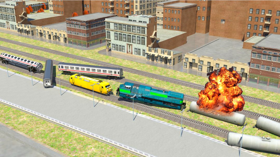 Euro Train Simulator 2017 Free screenshot game
