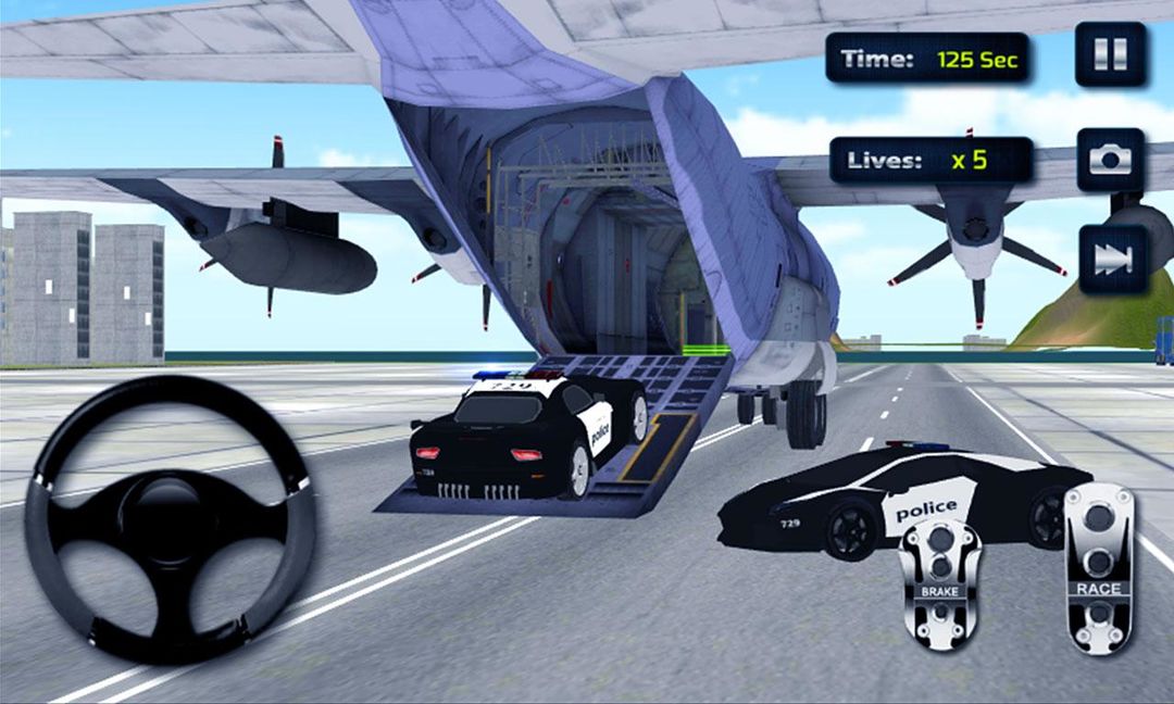 비행기 자동차 운송업자 2016 게임 스크린 샷