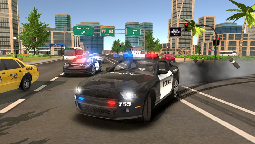 Police Drift Car Driving 게임 스크린 샷
