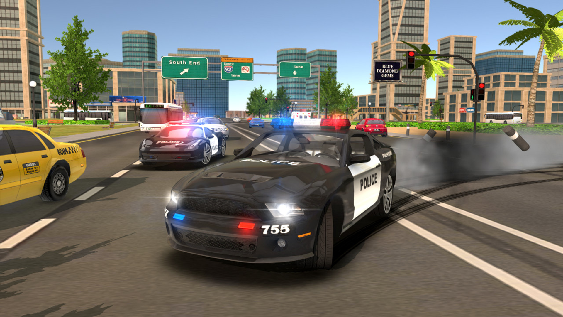 Police Drift Car Driving Game Screenshot