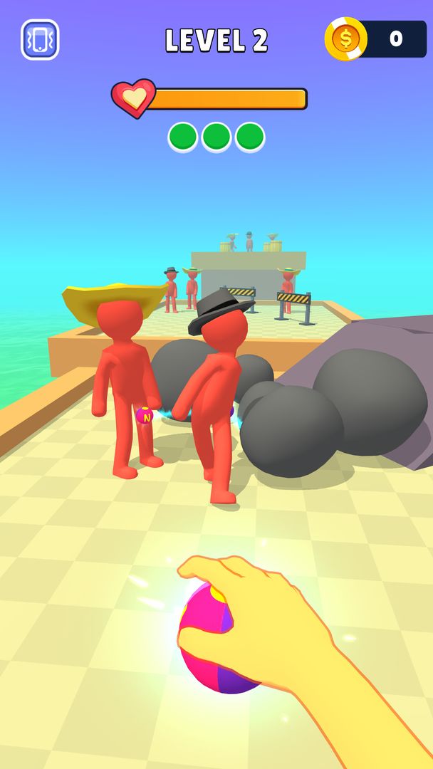 《憤怒射擊 3D：麻痺全場》遊戲截圖