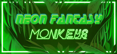 Banner of Neon Fantasy: Monkeys 