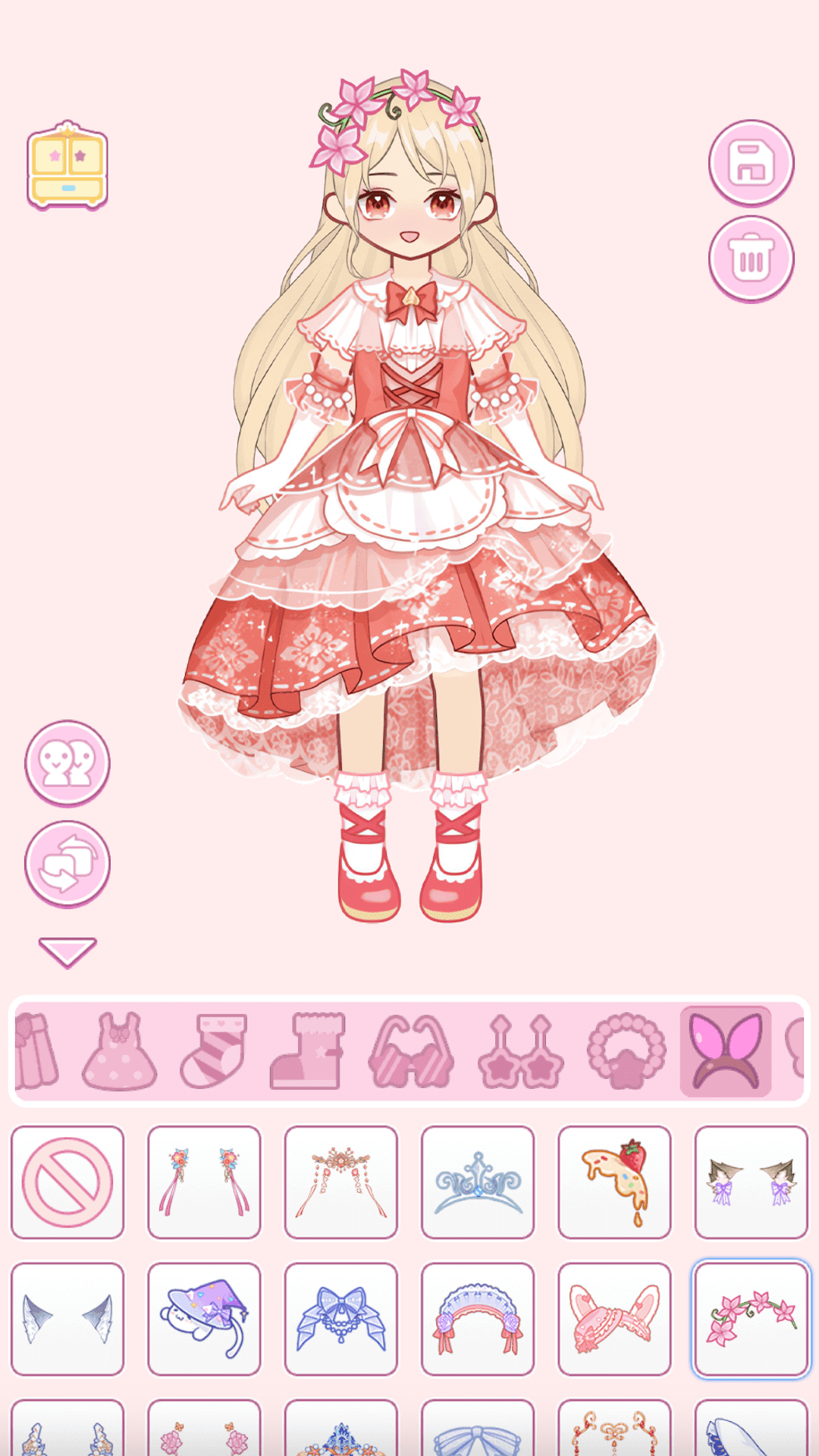 Magic Girl Dress Up Life Game Screenshot
