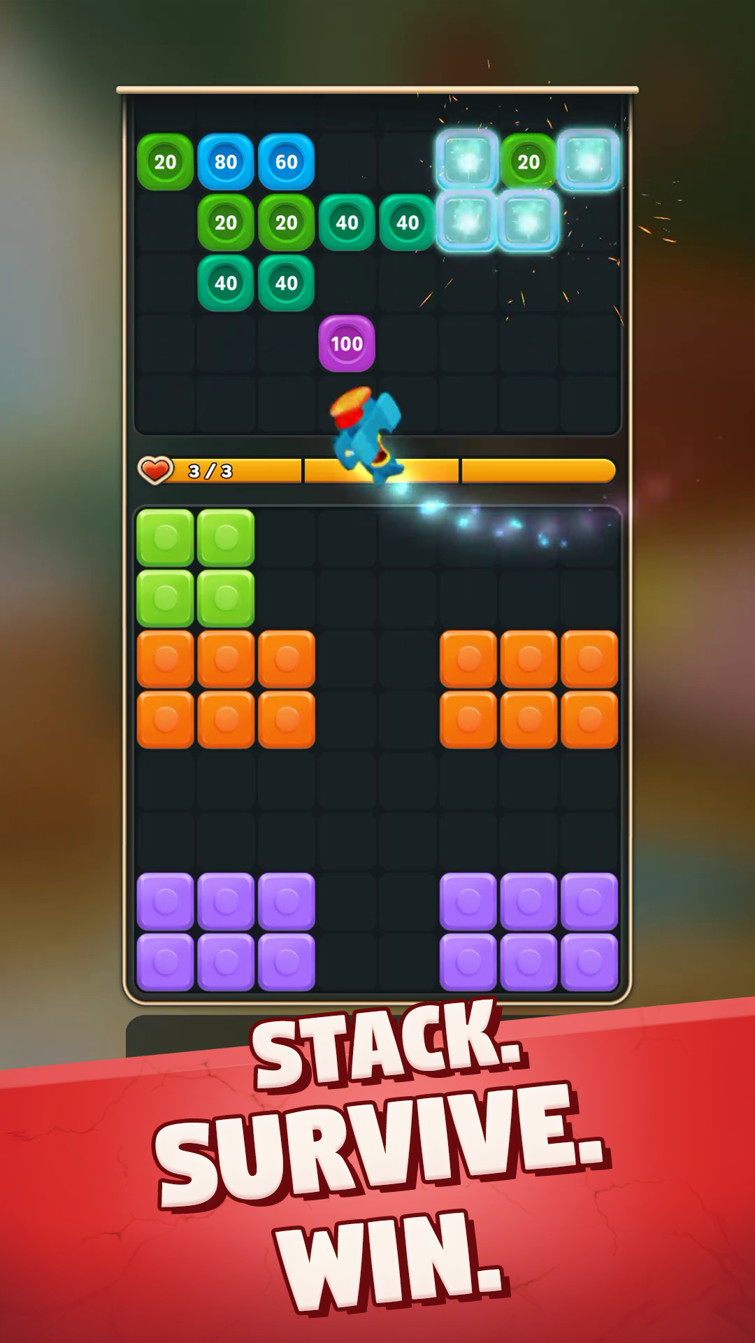 Block Breakers Game Screenshot