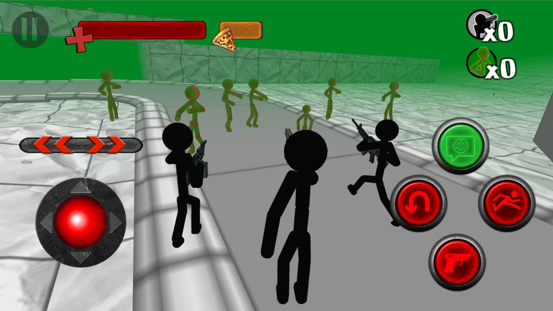 Stickman Zombie 3D ภาพหน้าจอเกม