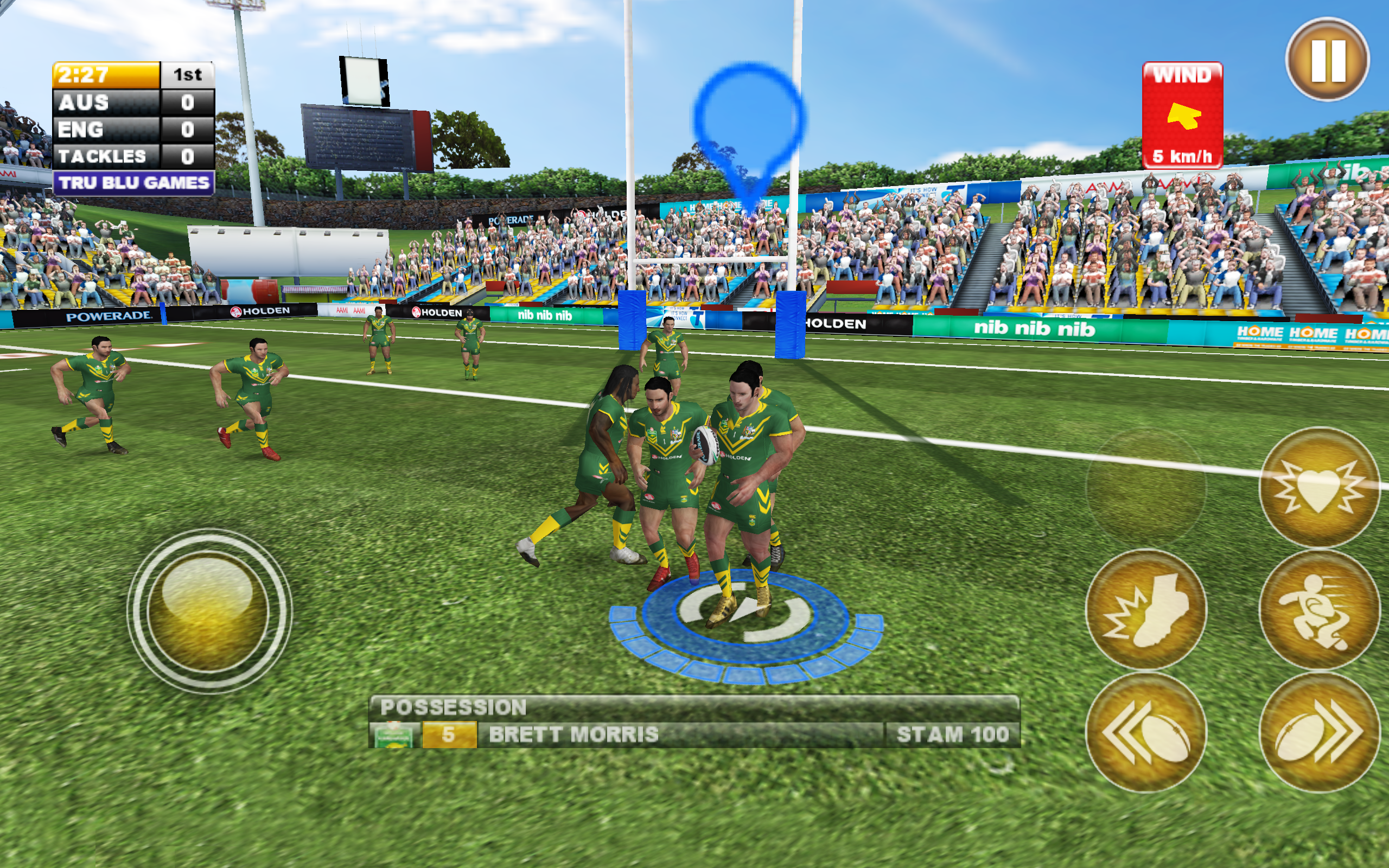 Rugby League Live 2: Quick Game Screenshot