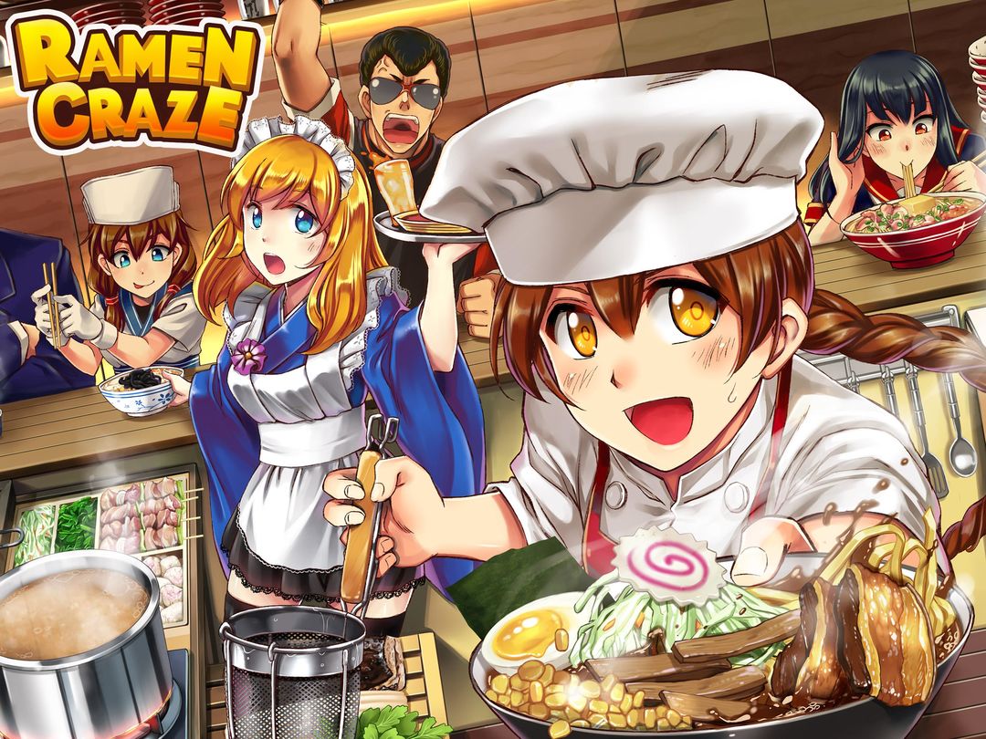 Ramen Craze - 키친 쿠킹 게임 스크린 샷