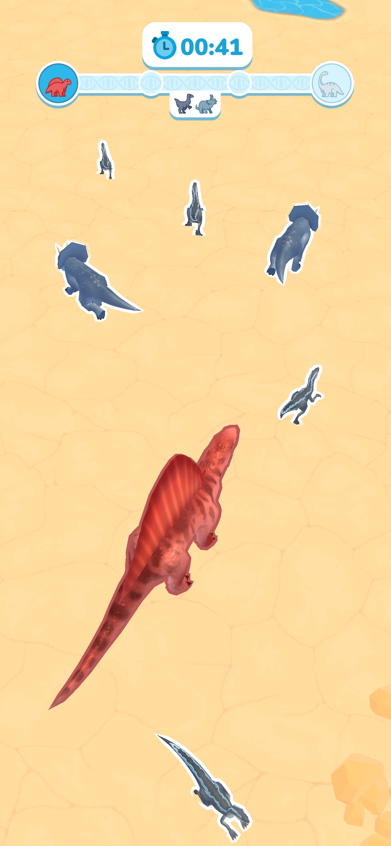 Dino Evolution 3D Game Screenshot