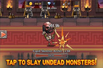 Undead Clicker Tap Hero Titan Game Screenshot