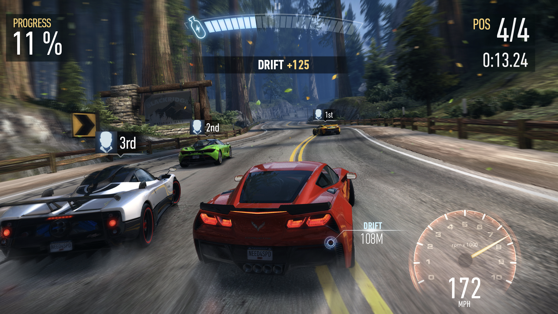 《Need for Speed：飆車無限》競速 遊戲截圖