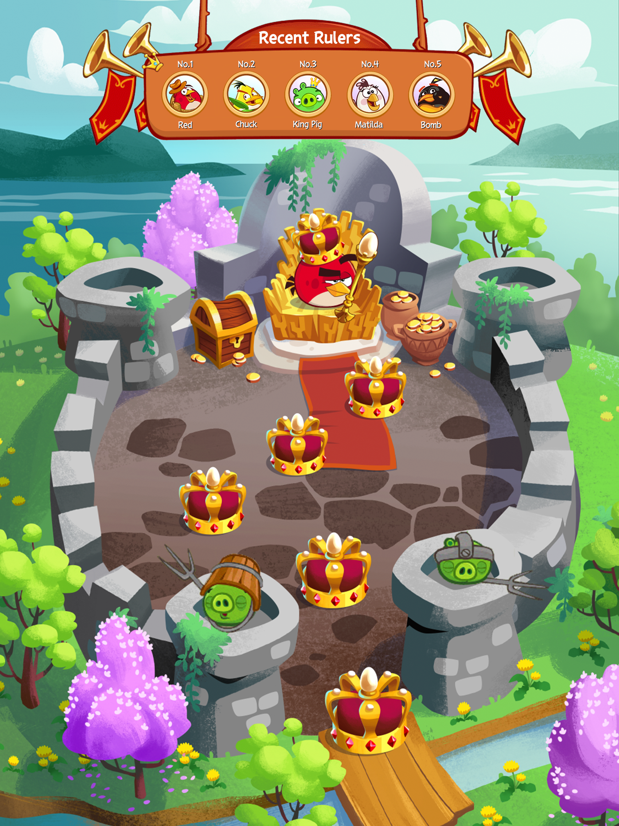 Angry Birds Blast Game Screenshot