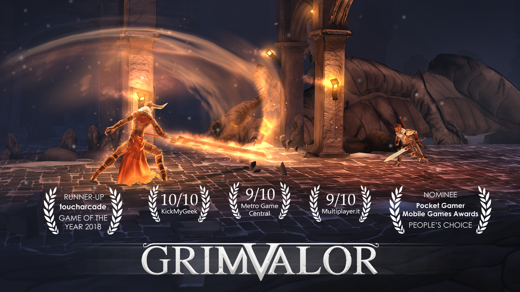 Screenshot of Grimvalor