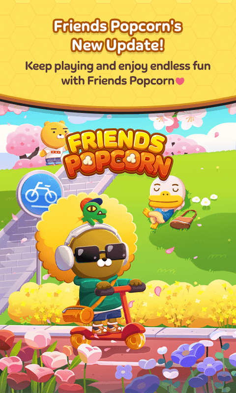 Friends Popcornのキャプチャ