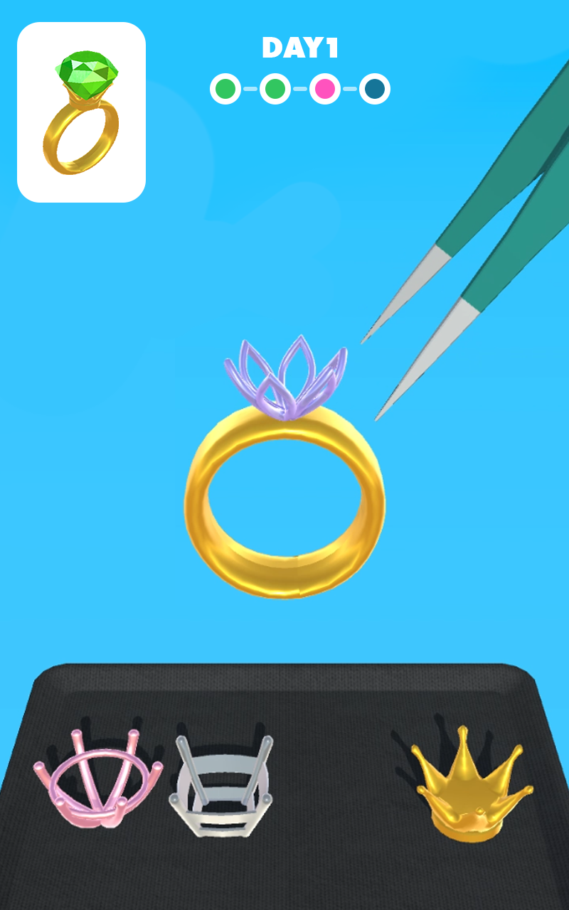 DIY Jewelry Game Screenshot