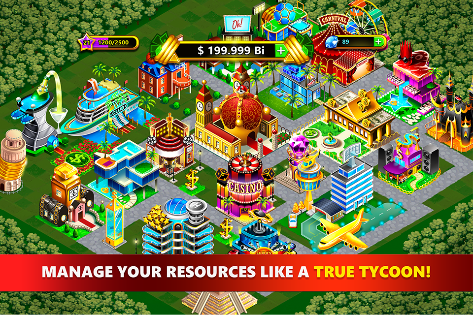 Fantasy Las Vegas: Build City Game Screenshot