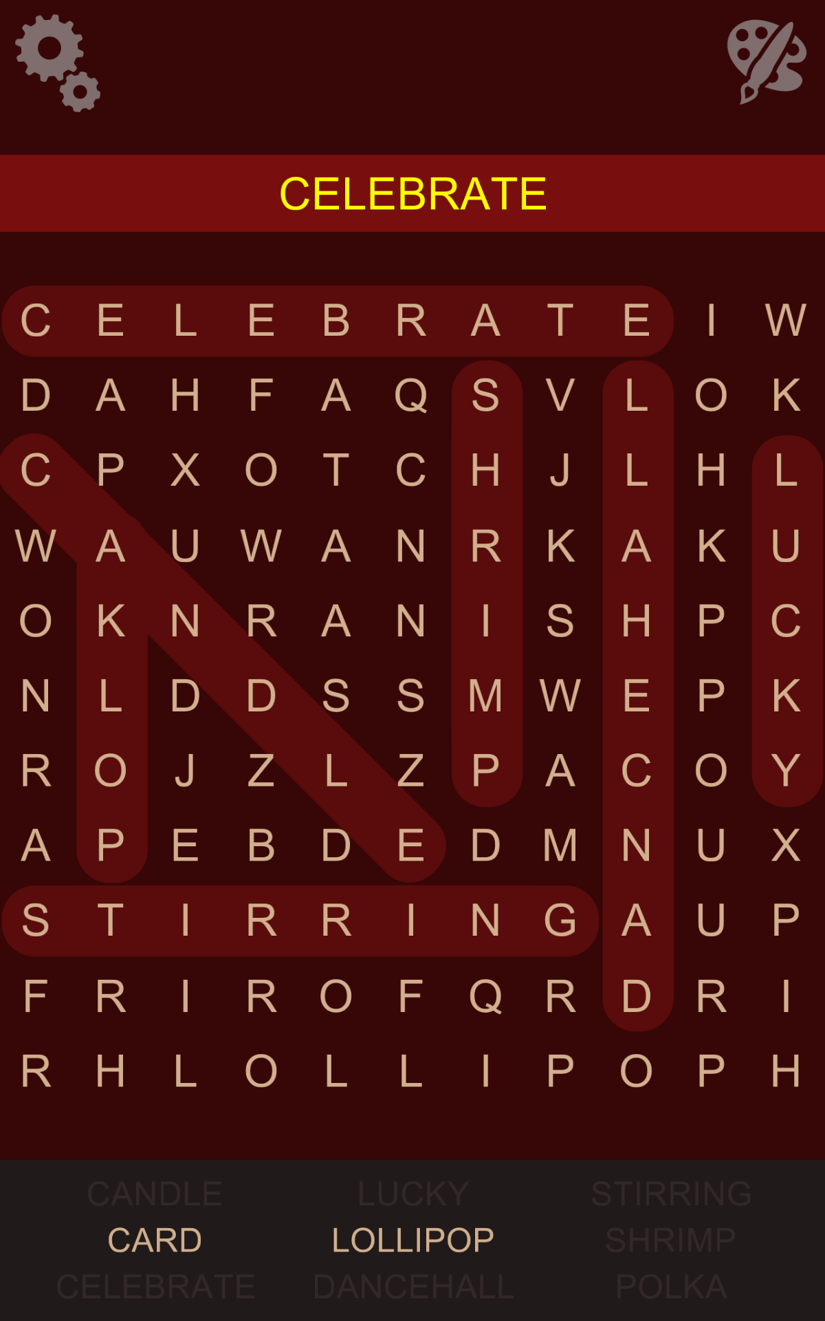 Word Search Epic ゲームのスクリーンショット