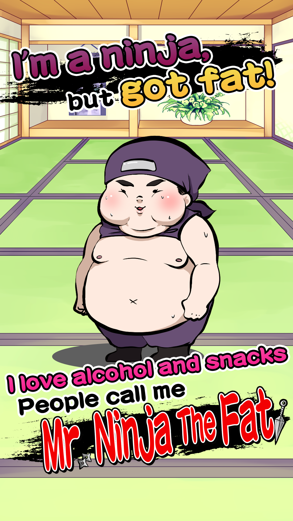 Mr. Ninja The Fat screenshot game
