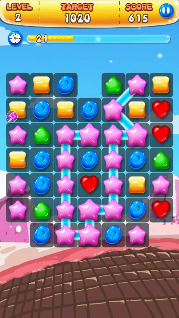 Candy Smash Match 3 Game Game Screenshot