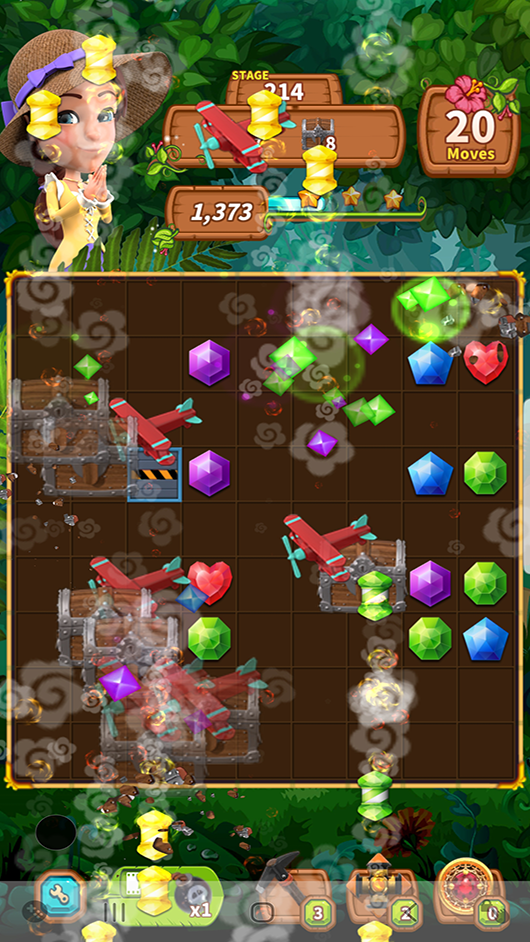 Jewel Park - Match 3 Puzzle Game Screenshot