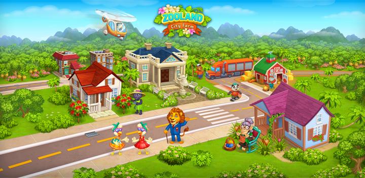 Banner of Farm Zoo Happy Day in Pet City 1.40