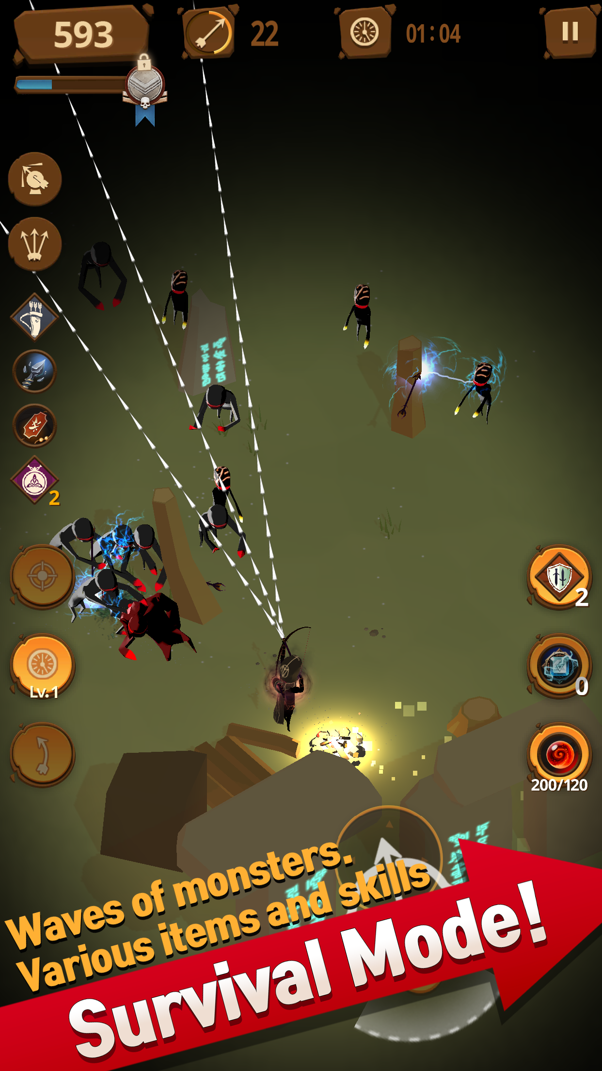 Last Arrows : Sniping Archer Game Screenshot