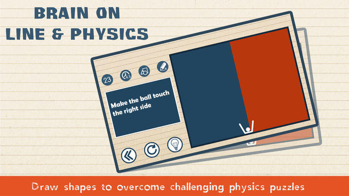 Captura de Tela do Jogo Brain on Line Physics Puzzle