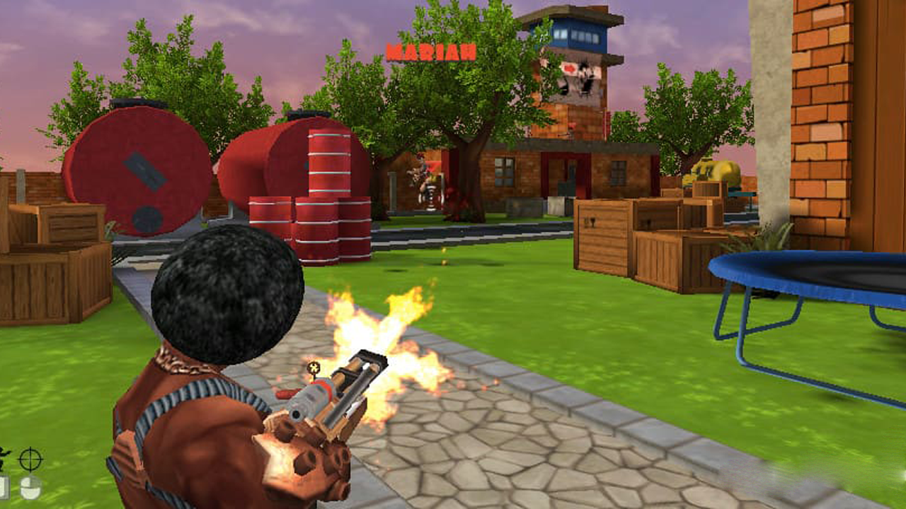 Minigun Sho - Airport Clash screenshot game