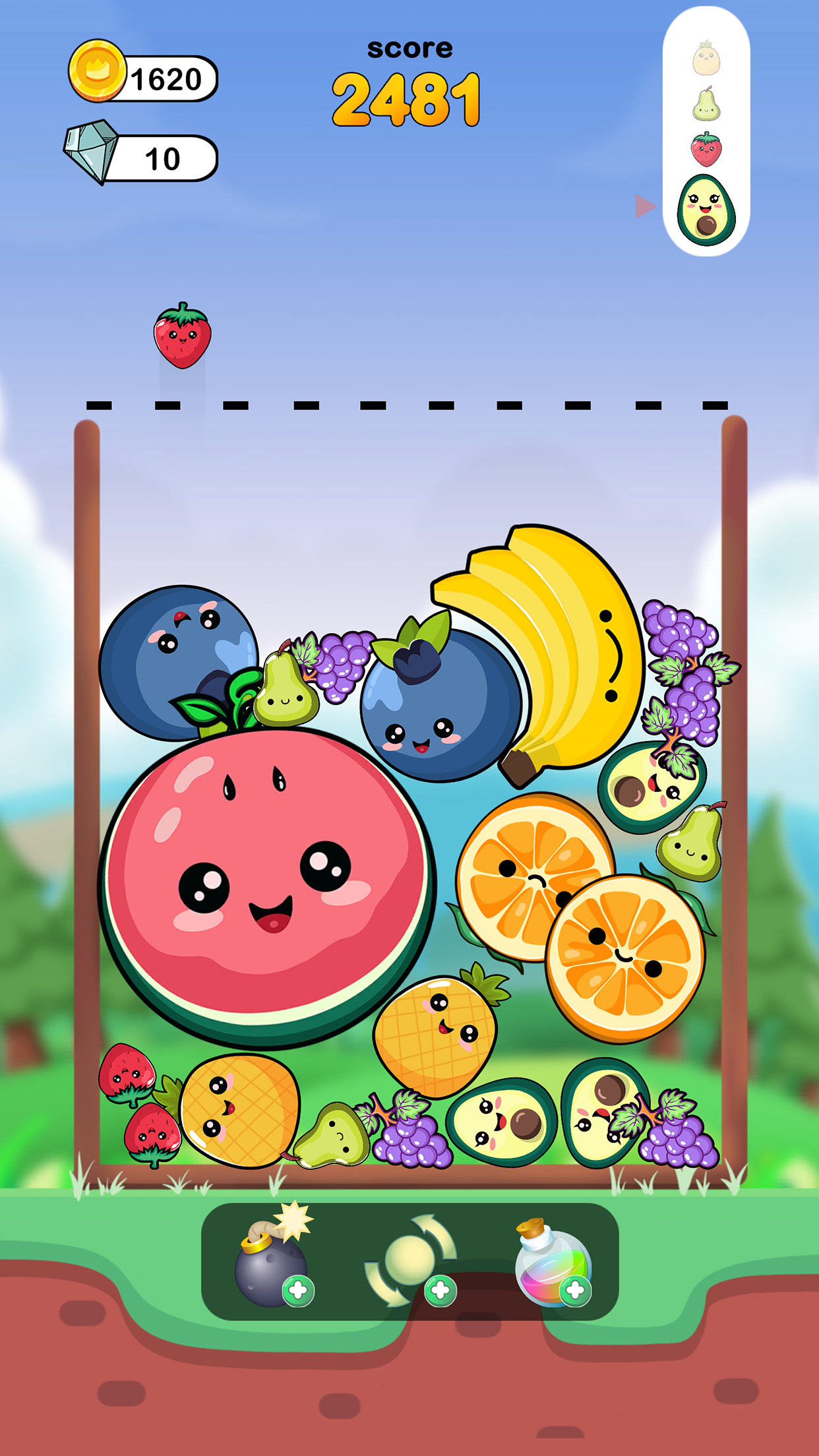 Drop & Merge:Watermelon Fruit Android IOS Apk Download For Free-TapTap