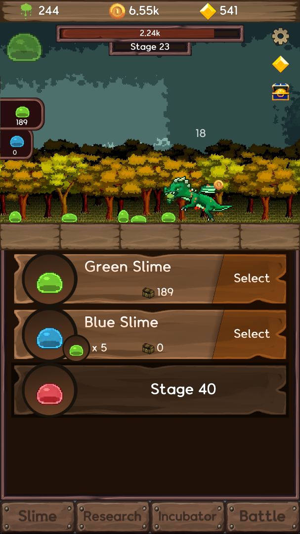Save the slime forest! ภาพหน้าจอเกม