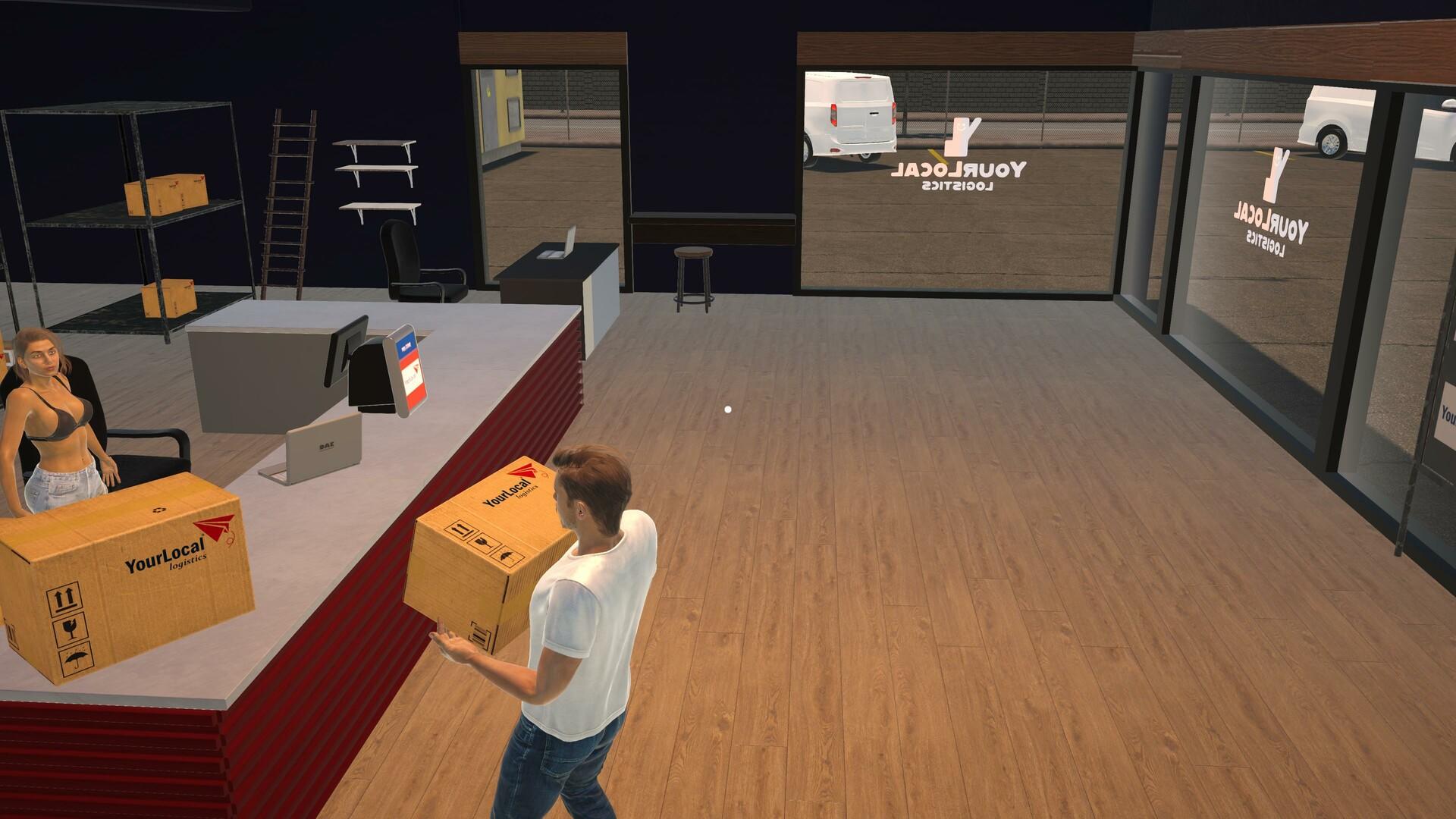 Delivery Life Simulator Game Screenshot