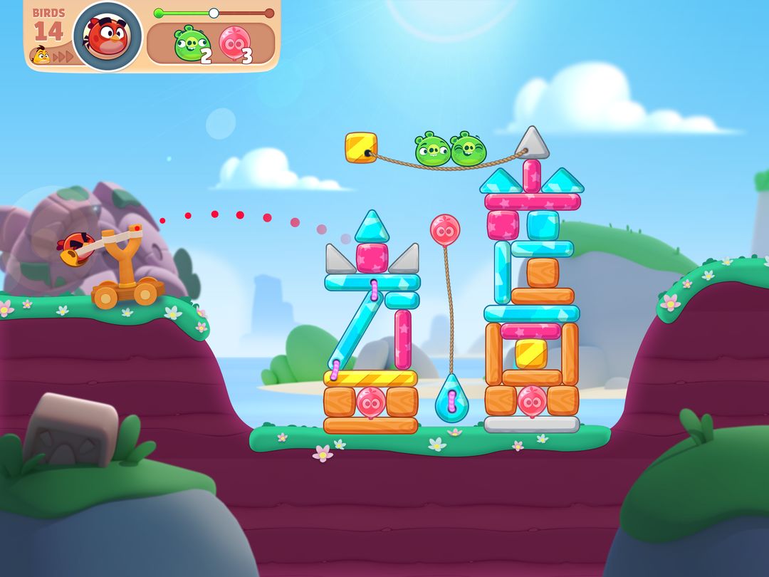 Angry Birds Journey ภาพหน้าจอเกม