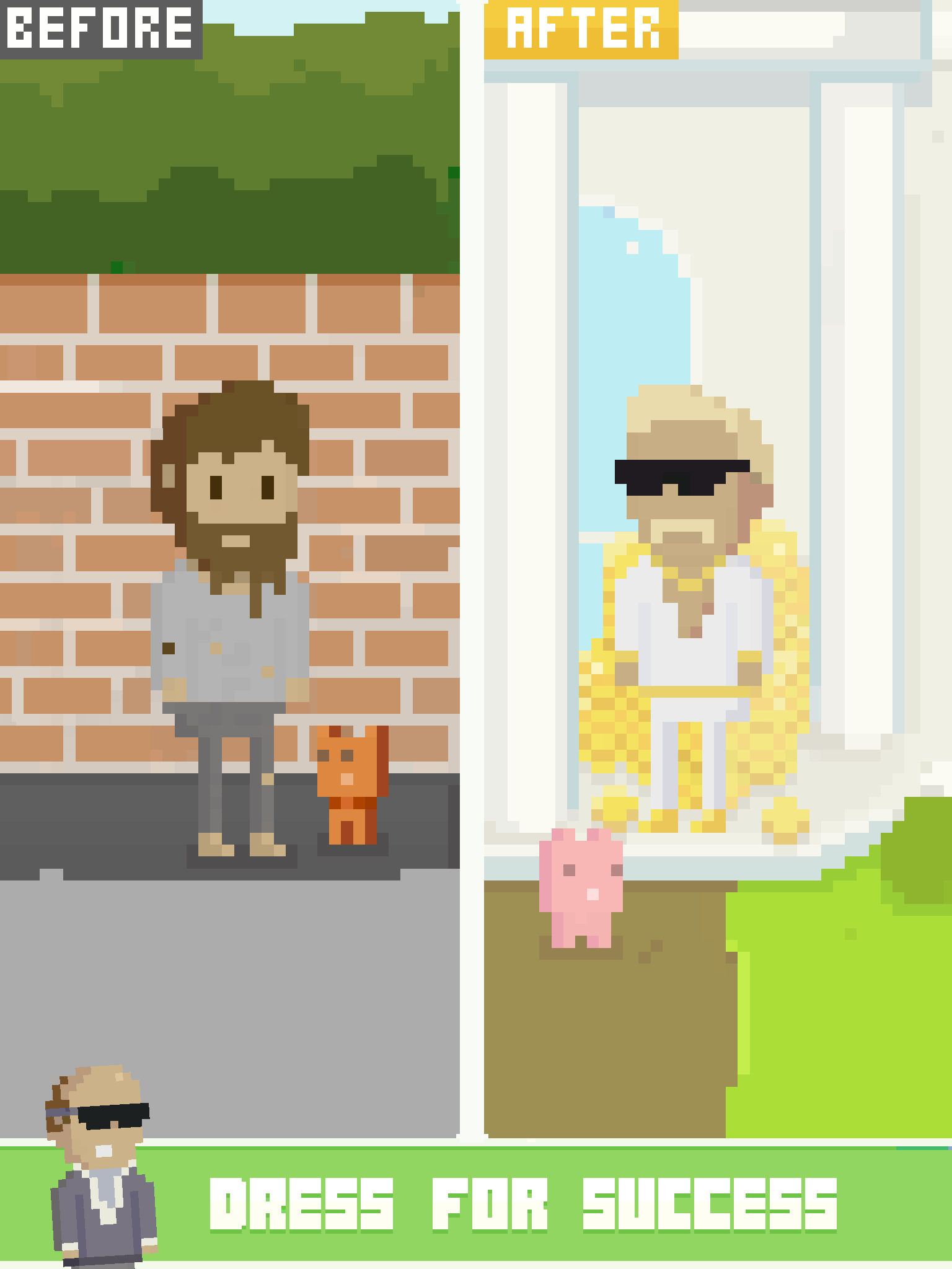 Virtual Beggar Game Screenshot
