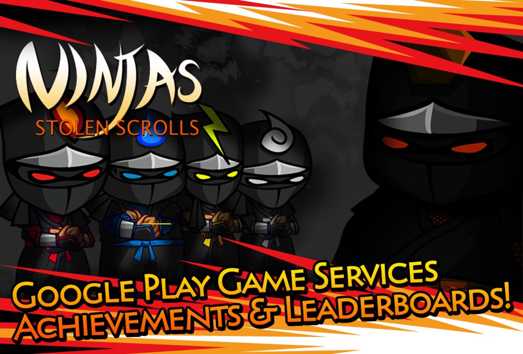 Ninjas - STOLEN SCROLLS 게임 스크린 샷