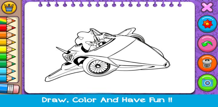 Banner of Sonic coloring Book 1.0
