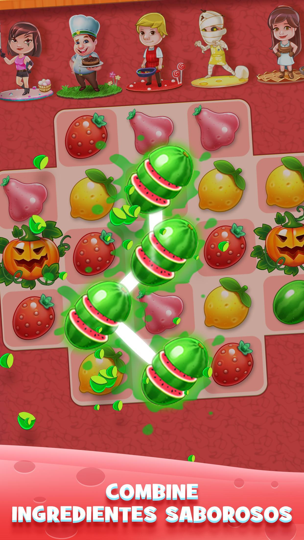 Captura de Tela do Jogo Fantastic Chefs: Combine e Coz