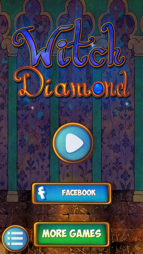 Witch Diamond: Magic Match Wiz screenshot game