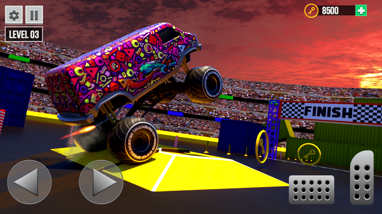 Screenshot 2 of Monster Truck Stunt 4x4 Games 