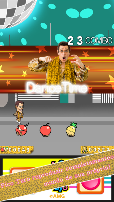 Captura de Tela do Jogo 【PIKO-TARO official】PPAP RUN! - Pen-Pineapple-Appl
