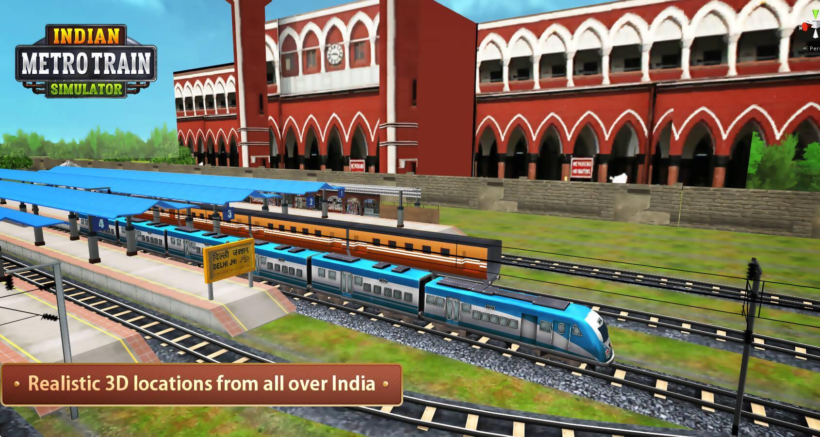 Indian Metro Train Sim 2020 Game Screenshot