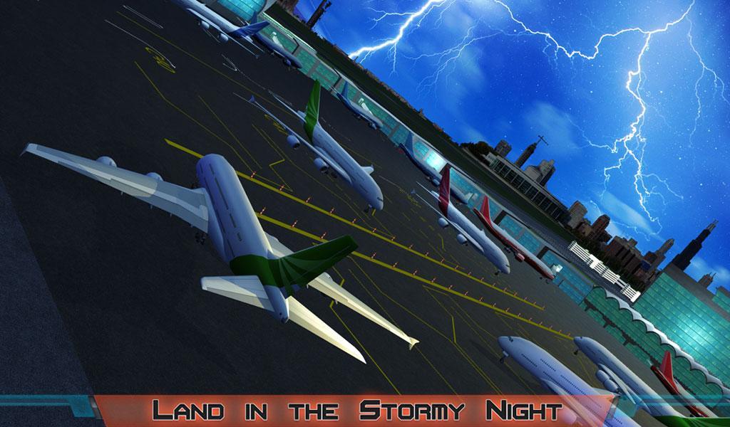 Super Plane Landing 2017 screenshot game
