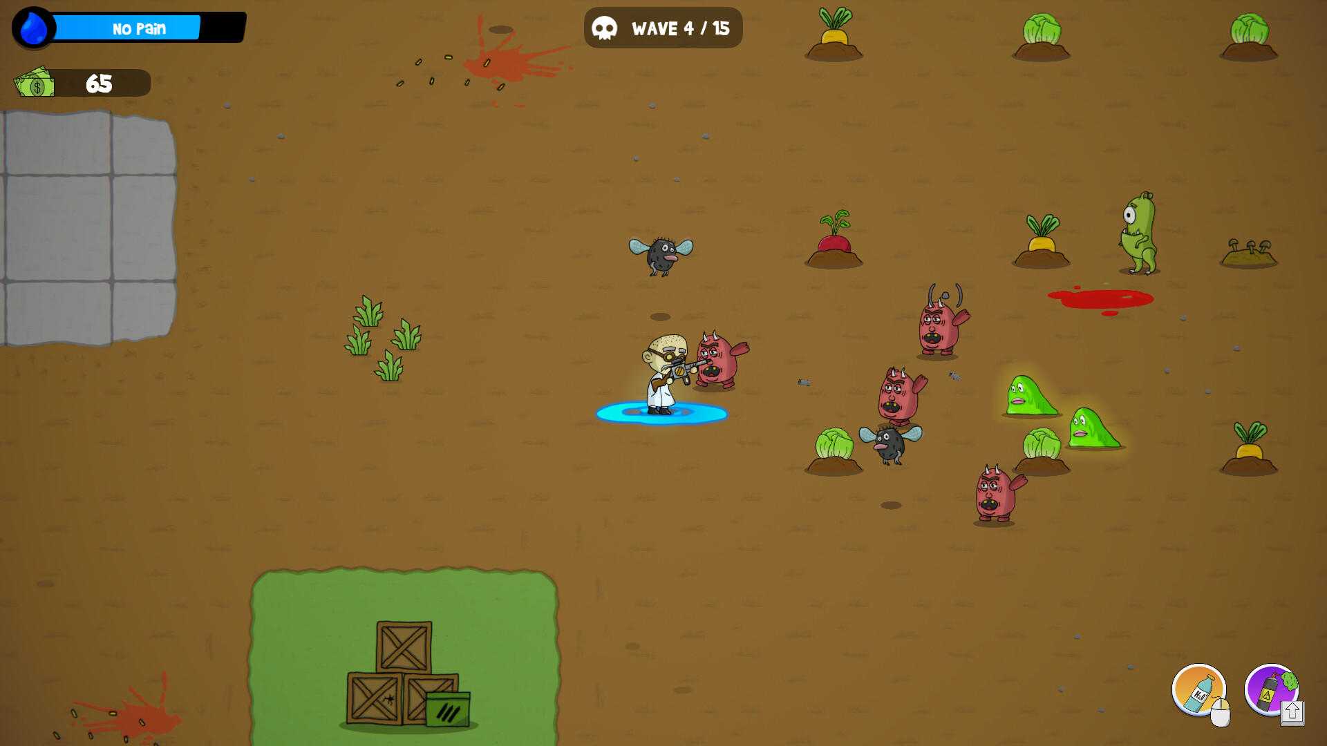 The Last Veggies Game Screenshot